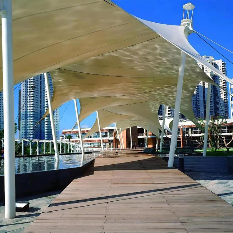 巴塘县膜结构景观棚