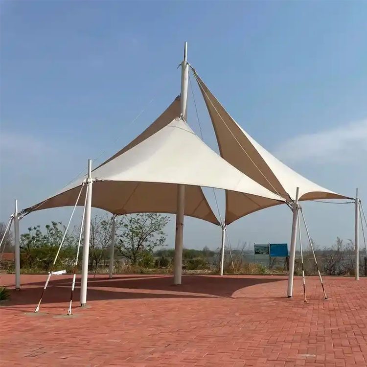 巴塘县膜结构景观棚