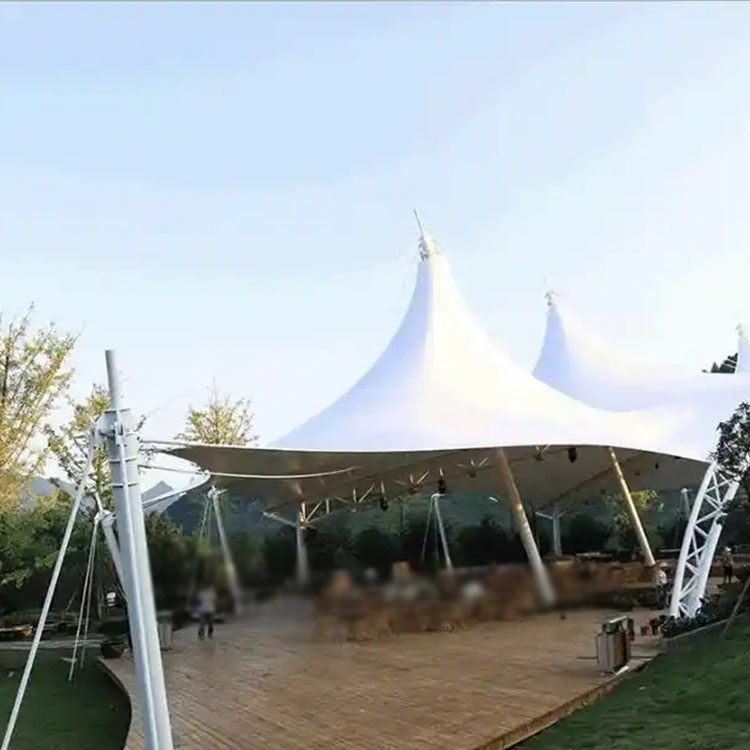 巴塘县膜结构景观棚