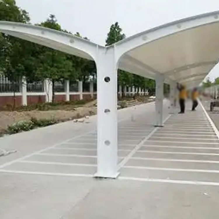 巴塘县膜结构电动车棚